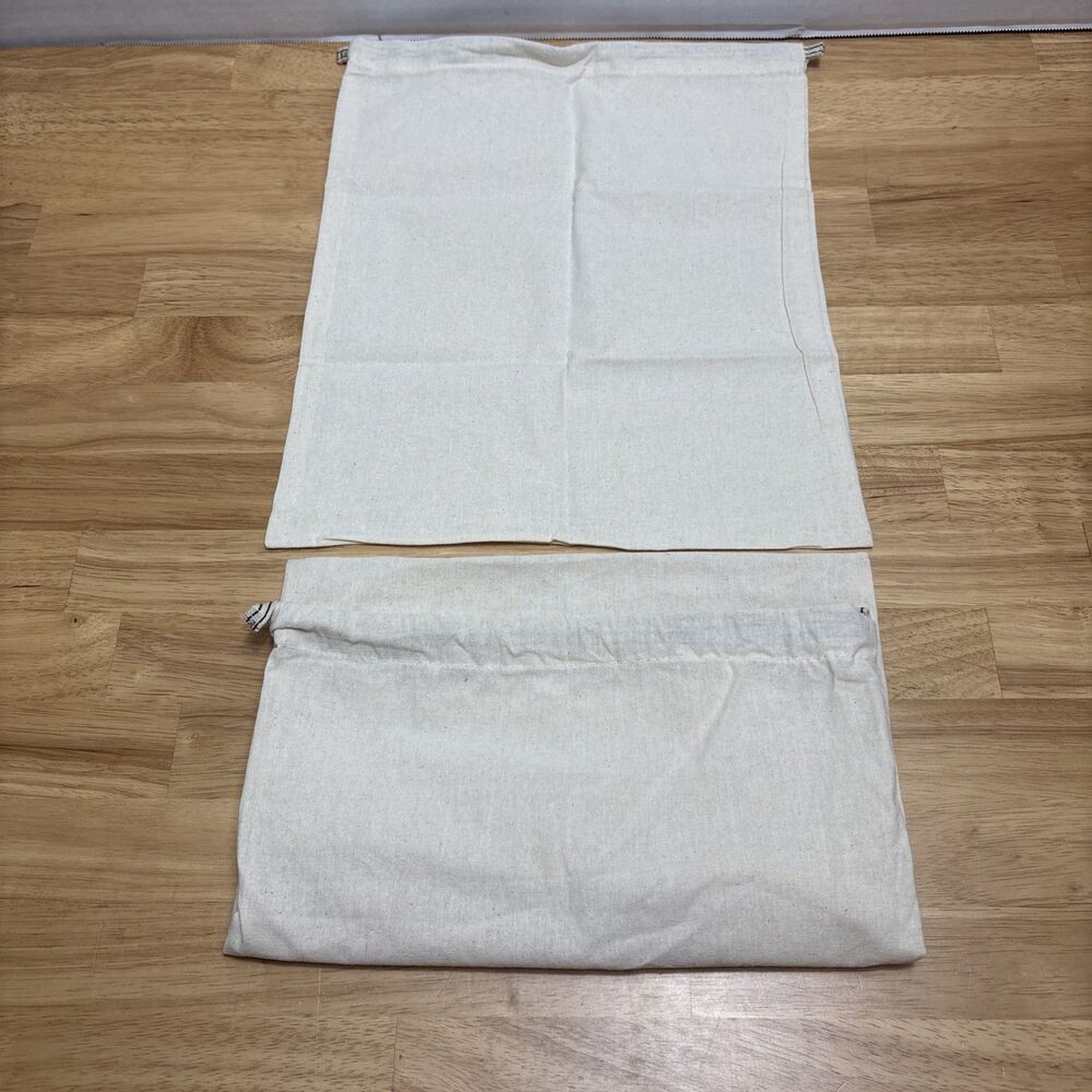 Tory Burch 2 pieces 12"x14" Drawstring DUST BAG for Shoes/Handbags